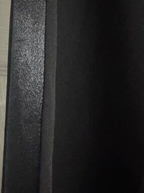 Cachet Women's Black Tuxedo Pants with Satin Sides